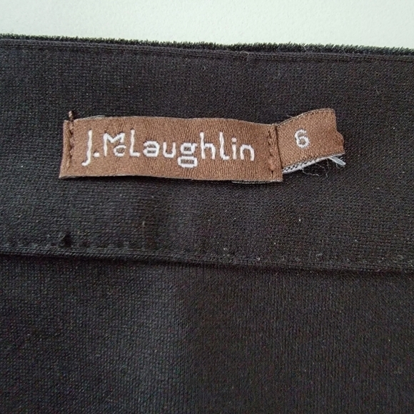 J. McLaughlin Black Skirt Size 6 EUC - Picture 5 of 9